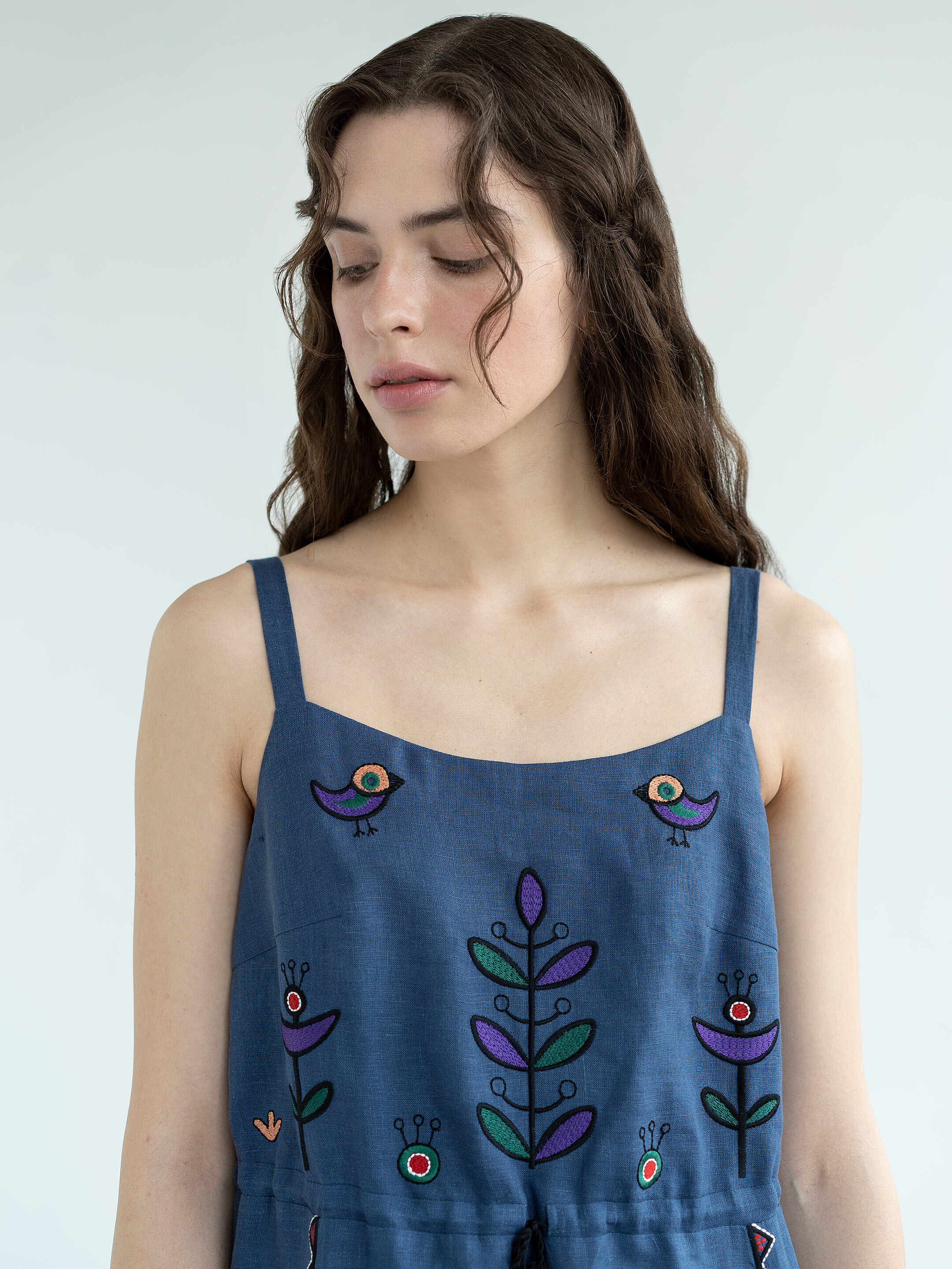 Сукня-сарафан з вишивкою «Gushul Dress» недорого