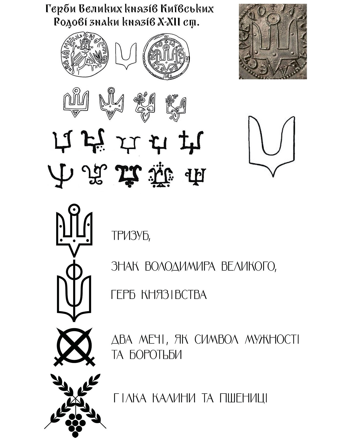 Чорна чоловіча вишиванка з символами Київської Русі «988» придбати
