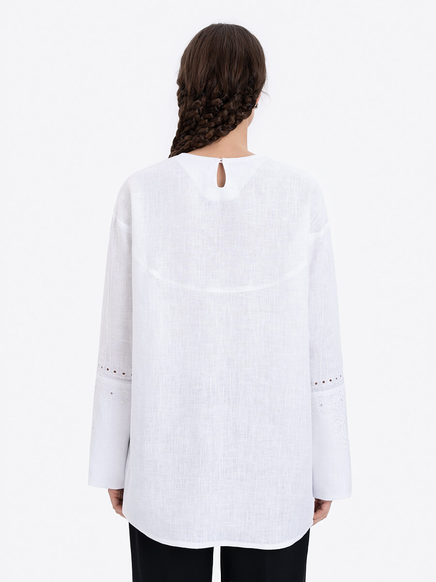 Лляна вишита сорочка «Фонтан сліз» [0]