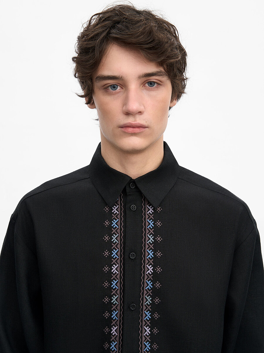Темна сорочка «Мандрівник» [0]